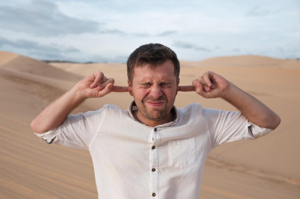 وزوز گوش در سفر